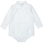 Reduzierte Weiße Langärmelige Dolce & Gabbana Dolce Kinderoberteile mit Knopf aus Baumwolle für Babys 