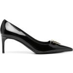 Reduzierte Schwarze Elegante Dolce & Gabbana Dolce Spitze High Heels & Stiletto-Pumps aus Kalbsleder für Damen Größe 37 