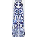 Bunte Dolce & Gabbana Dolce High Waist Shorts mit Reißverschluss aus Seide für Damen Größe S 