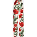 Bunte Dolce & Gabbana Dolce High Waist Shorts mit Reißverschluss aus Seide für Damen Größe M 