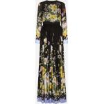Dolce & Gabbana Kleider - Langes Kleid aus Chiffon Hasenprint Mehrfarbig female 40
