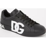 Schwarze Dolce & Gabbana Dolce Sneaker & Turnschuhe aus Kalbsleder Größe 44 