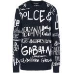 Reduzierte Schwarze Langärmelige Dolce & Gabbana Dolce Damenpullover aus Wolle Größe S 