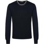 Reduzierte Schwarze Langärmelige Dolce & Gabbana Dolce Kaschmir-Pullover aus Wolle für Herren Übergrößen 