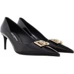 Reduzierte Schwarze Dolce & Gabbana Dolce High Heels & Stiletto-Pumps aus Leder für Damen Größe 40 