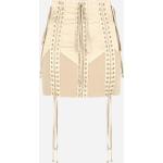 Beige Dolce & Gabbana Dolce Maxi Chiffonkleider mit Reißverschluss aus Chiffon für Damen Größe S 
