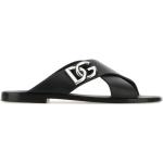 Reduzierte Schwarze Business Dolce & Gabbana Dolce Derby Schuhe aus Kalbsleder für Herren Größe 41,5 für den für den Sommer 