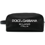 Reduzierte Schwarze Elegante Dolce & Gabbana Dolce Kulturtaschen & Waschtaschen mit Reißverschluss aus Kalbsleder für Herren 