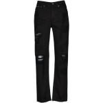 Reduzierte Schwarze Dolce & Gabbana Dolce Ripped Jeans & Zerrissene Jeans mit Reißverschluss aus Denim für Damen Größe XS 