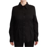 Reduzierte Schwarze Dolce & Gabbana Dolce Damenpoloshirts & Damenpolohemden aus Baumwolle Größe XL 
