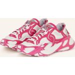 Reduzierte Pinke Dolce & Gabbana Dolce Low Sneaker aus Textil leicht für Damen Größe 41 