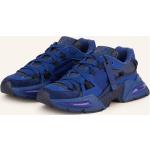 Blaue Dolce & Gabbana Dolce Low Sneaker aus Glattleder für Herren Größe 41 