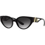 Reduzierte Schwarze Dolce & Gabbana Dolce Kunststoffsonnenbrillen für Damen 