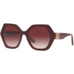 Braune Dolce & Gabbana Dolce Sonnenbrillen aus Leder 