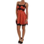 Reduzierte Orange Dolce & Gabbana Dolce Midi Midikleider & knielange Kleider für Damen Größe L 