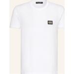 Weiße Dolce & Gabbana Dolce T-Shirts aus Baumwolle für Herren Größe XXL 