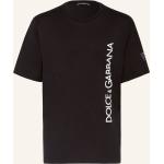 Schwarze Dolce & Gabbana Dolce T-Shirts aus Baumwolle für Herren Übergrößen 