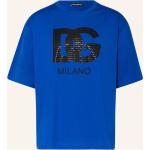 Reduzierte Blaue Dolce & Gabbana Dolce T-Shirts aus Jersey für Herren Übergrößen 