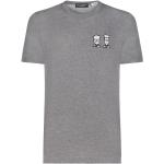 Reduzierte Graue Kurzärmelige Dolce & Gabbana Dolce T-Shirts aus Baumwolle für Herren Größe XS 