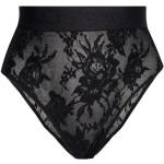 Schwarze Dolce & Gabbana Dolce Damenunterhosen aus Spitze Größe M 