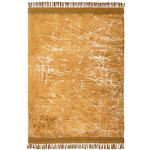 Goldene Kayoom Teppiche aus Textil 