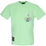 Grüne Streetwear Pokemon T-Shirts für Herren Größe XS 