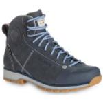 Blaue Dolomite Cinquantaquattro Gore Tex Outdoor Schuhe mit Schnürsenkel aus Nubukleder wasserdicht für Damen Größe 41,5 
