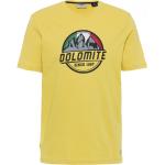 Gelbe Dolomite Rundhals-Ausschnitt T-Shirts für Herren Größe XXL 