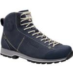 Marineblaue Dolomite Cinquantaquattro Gore Tex Outdoor Schuhe mit Schnürsenkel aus Nubukleder wasserdicht für Herren Größe 49 