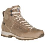 Taupefarbene Dolomite Cinquantaquattro Gore Tex Outdoor Schuhe aus Nubukleder wasserdicht für Damen Größe 35,5 