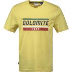 Gelbe Dolomite T-Shirts aus Baumwolle für Herren Größe M 