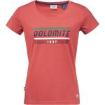 Rote Dolomite T-Shirts aus Baumwolle für Damen Größe XXL 