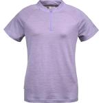 Lila Kurzärmelige Dolomite T-Shirts für Damen Größe S 