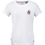 Weiße Kurzärmelige Dolomite T-Shirts aus Baumwollmischung für Damen Größe XS 