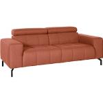 Reduzierte Orange Moderne Domo Polstermöbel Zweisitzer-Sofas Breite 200-250cm, Höhe 50-100cm, Tiefe 100-150cm 2 Personen 