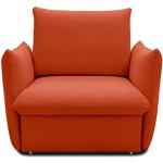 Orange Moderne Lounge Sessel gepolstert Breite 100-150cm, Höhe 100-150cm, Tiefe 50-100cm 