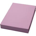 Reduzierte Lavendelfarbene DOMOLINE Spannbettlaken & Spannbetttücher mit Lavendel-Motiv aus Textil 150x200 