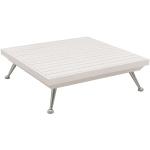 Reduzierte Weiße Moderne Domus Ventures Lounge Tische aus Aluminium Breite 50-100cm, Höhe 0-50cm, Tiefe 50-100cm 