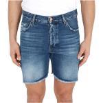 Reduzierte Blaue Don the Fuller Jeans-Bermudas aus Denim für Herren für den für den Sommer 