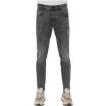 Reduzierte Graue Don the Fuller Slim Fit Jeans aus Baumwolle für Herren 