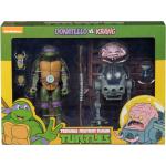 Donatello vs Krang Cartoon 2-Pack Teenage Mutant Ninja Turtles TMNT Figur NECA