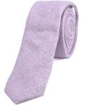 Reduzierte Pastelllilane DonDon Krawatten-Sets für Herren Einheitsgröße 