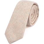 Reduzierte Pastellorange DonDon Krawatten-Sets für Herren Einheitsgröße 