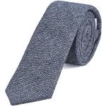 Reduzierte Blaue DonDon Krawatten-Sets für Herren Einheitsgröße 
