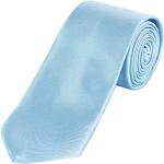 Reduzierte Hellblaue Business DonDon Krawatten-Sets für Herren Einheitsgröße zur Hochzeit 