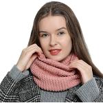 Rosa DonDon Schlauchschals & Loop-Schals für Damen Einheitsgröße für den für den Winter 