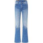 Hellblaue DONDUP Bootcut Jeans aus Baumwolle für Damen Größe S 