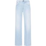Reduzierte Hellblaue Bestickte DONDUP Jeans mit Stickerei aus Denim für Damen 