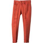 Orange DONDUP Monroe Skinny Jeans aus Baumwolle für Damen 