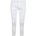 Weiße DONDUP Slim Fit Jeans aus Denim für Herren 